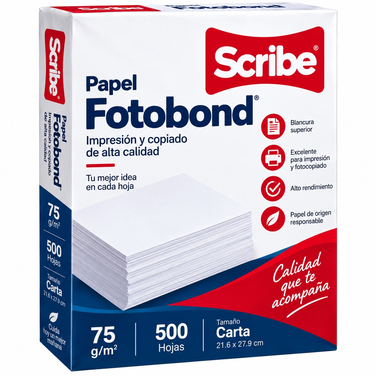 Papel bond carta para oficinas y empresas