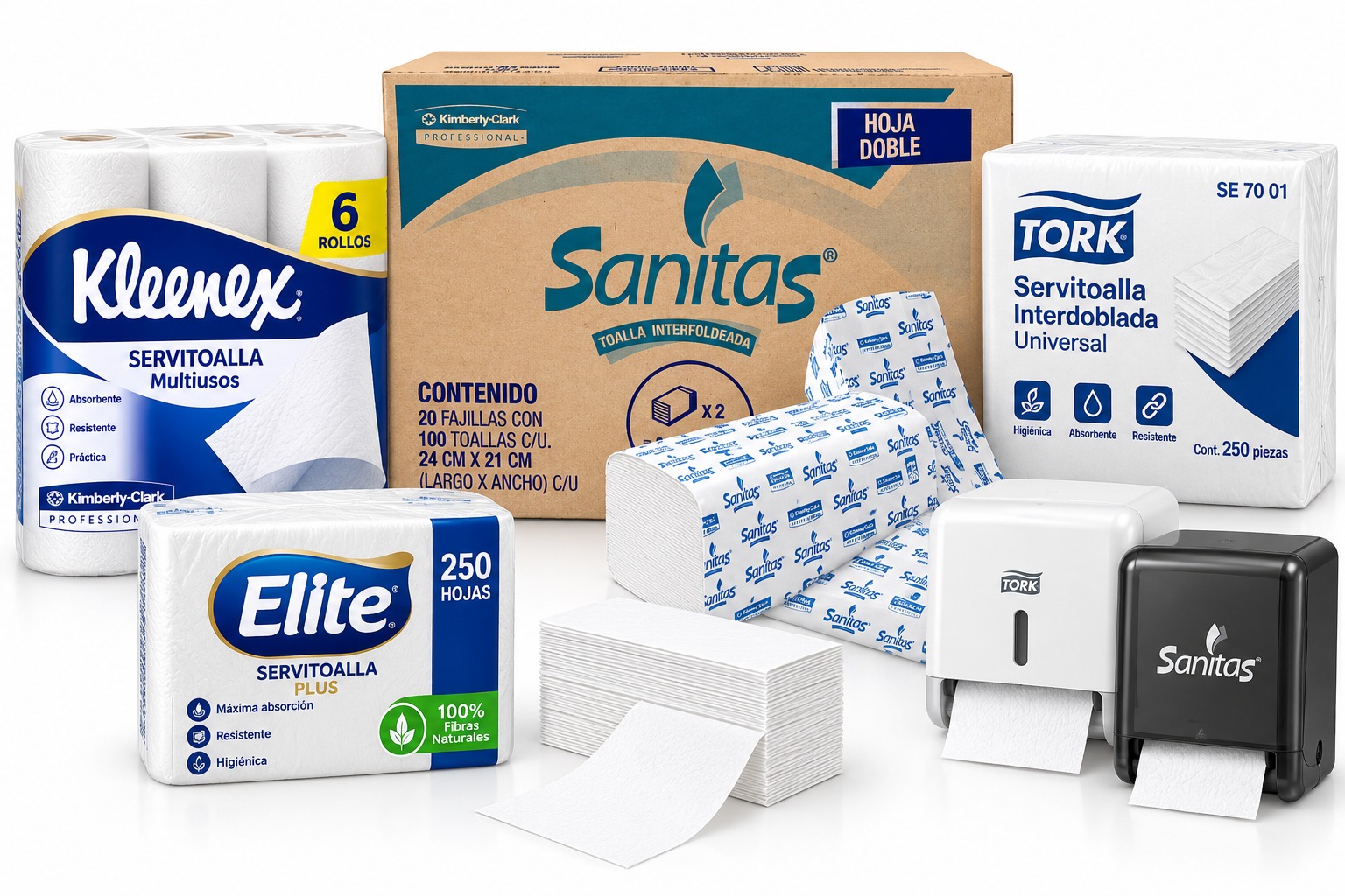 Servitoallas para baños y oficinas 