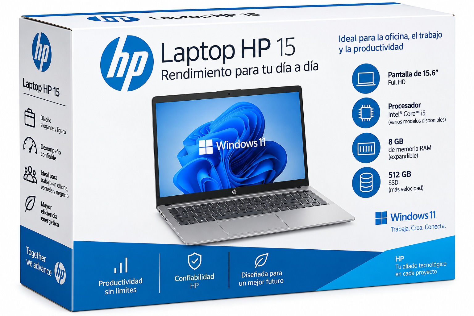 Laptops para oficinas y empresas